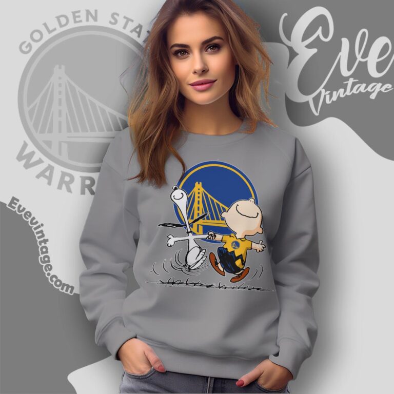 Golden State Warriors Charlie Brown Snoopy Happy Dancing Shirt Sweatshirt Golden State Warriors Charlie Brown Snoopy Happy Dancing Shirt Sweatshirt