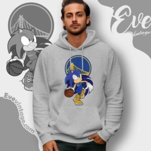 Golden State Warriors Sonic The Hedgehog Shirt Hoodie