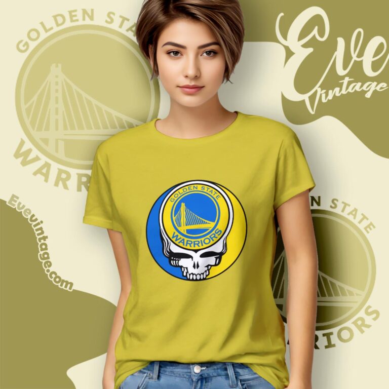 Golden State Warriors Steal Your Face Grateful Dead Shirt Women T Shirt Golden State Warriors Steal Your Face Grateful Dead Shirt Women T Shirt