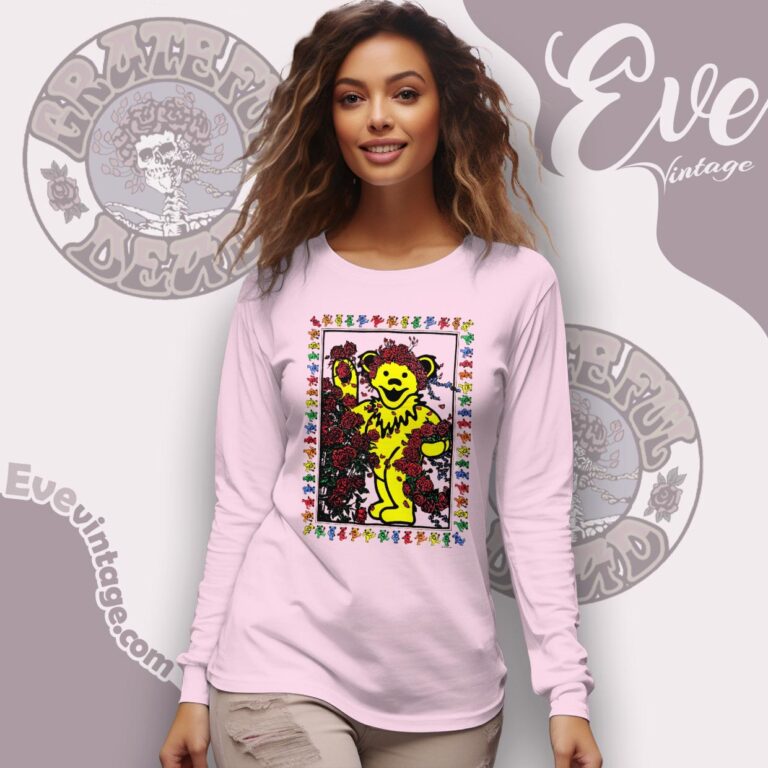 Grateful Dead ‘beartha’ 1992 Shirt Long Sleeve Tee Grateful Dead ‘beartha’ 1992 Shirt Long Sleeve Tee