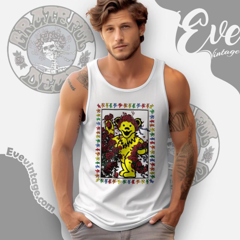 Grateful Dead ‘beartha’ 1992 Shirt Tank Top Racerback Grateful Dead ‘beartha’ 1992 Shirt Tank Top Racerback