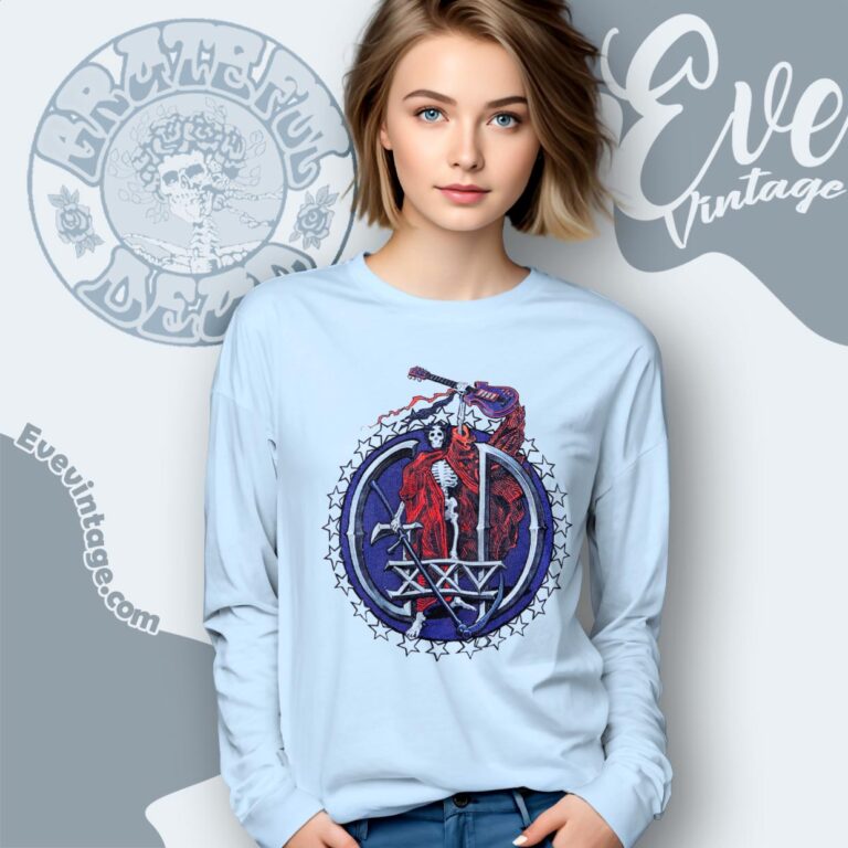 Grateful Dead 1990 25 Years Shirt Long Sleeve Tee Grateful Dead 1990 25 Years Shirt Long Sleeve Tee
