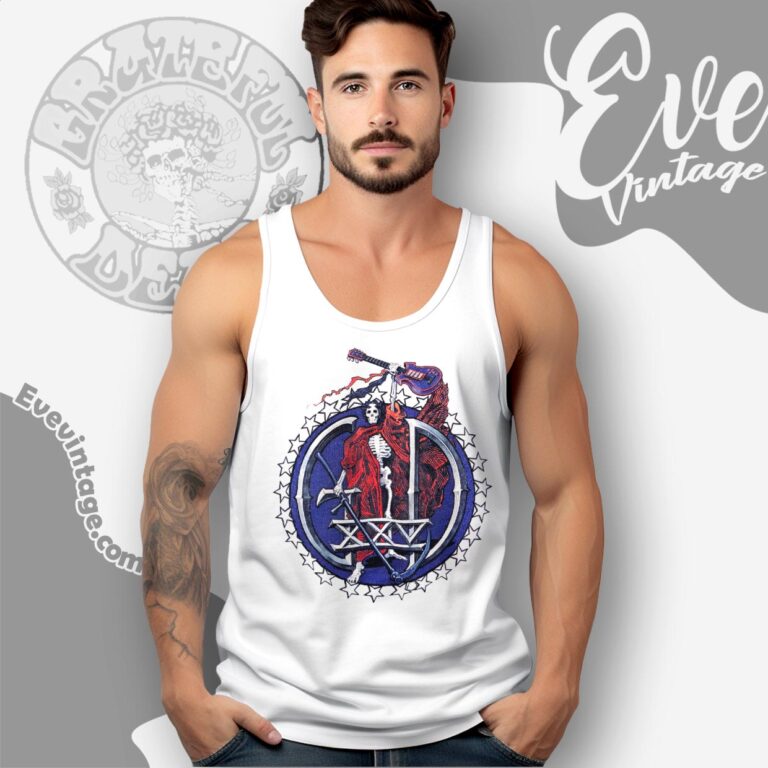Grateful Dead 1990 25 Years Shirt Tank Top Racerback Grateful Dead 1990 25 Years Shirt Tank Top Racerback