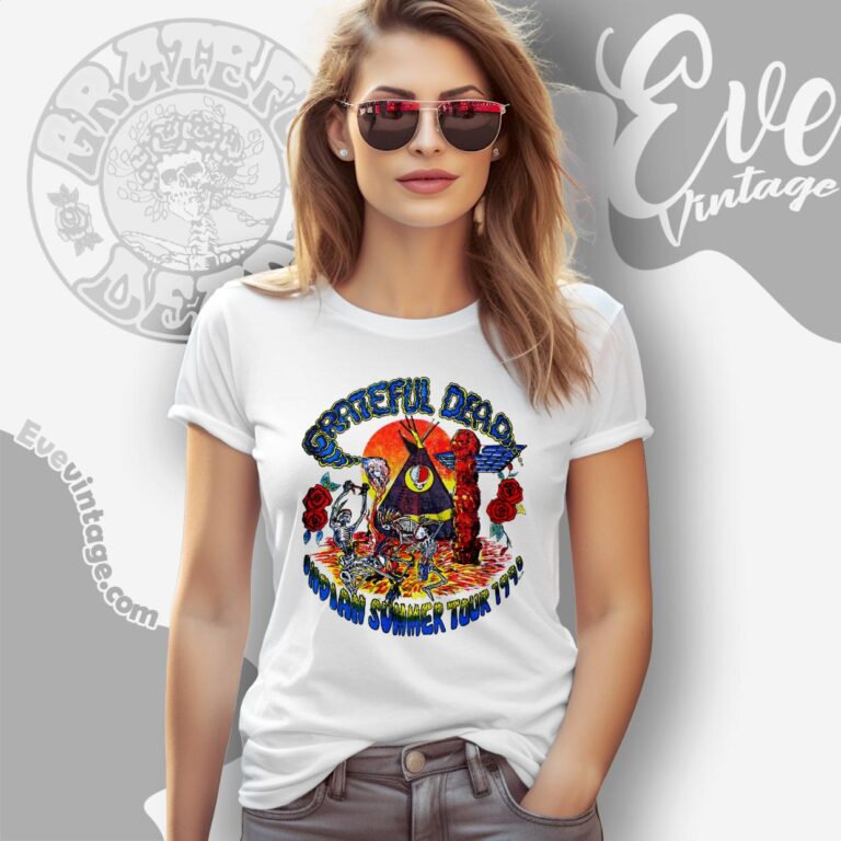Grateful Dead 1990 Indian Summer Tour Shirt Women T shirt Grateful Dead 1990 Indian Summer Tour Shirt Women T shirt