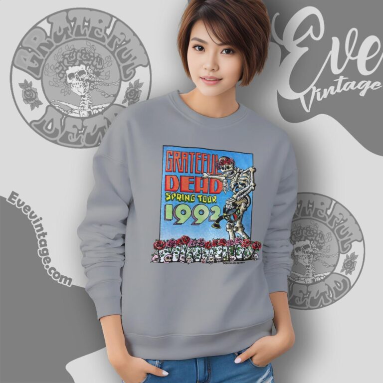Grateful Dead 1992 Spring Tour Shirt Sweatshirt Grateful Dead 1992 Spring Tour Shirt Sweatshirt
