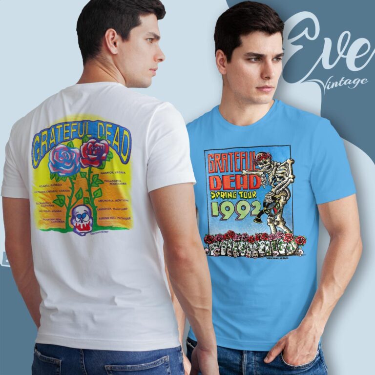 Grateful Dead 1992 Spring Tour Shirt T shirt Grateful Dead 1992 Spring Tour Shirt T shirt