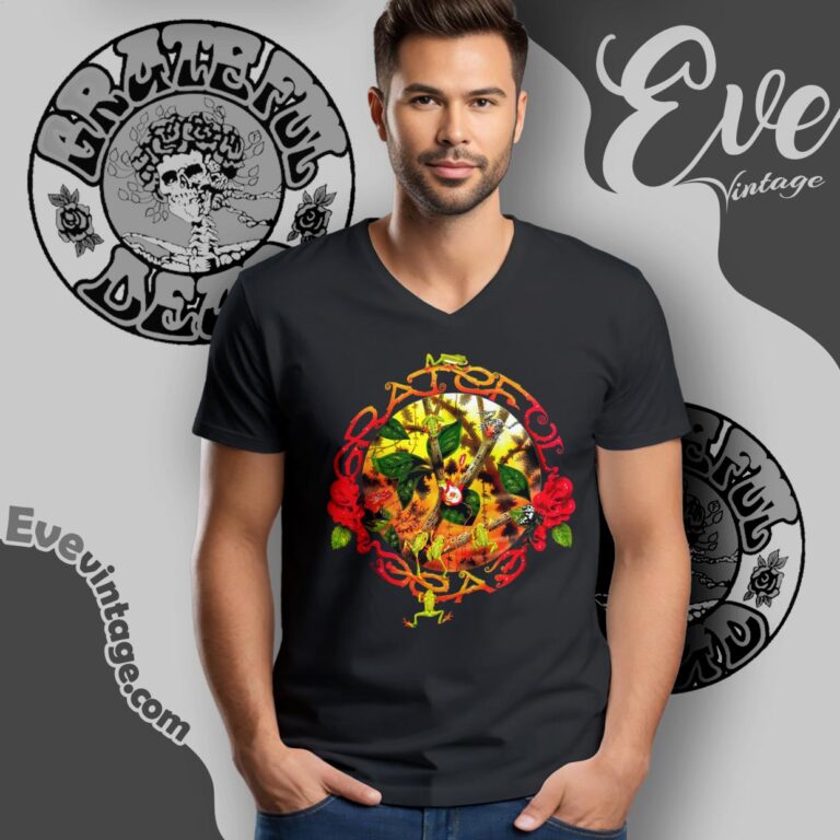 Grateful Dead 1993 Fall Tour Shirt V Neck TShirt Grateful Dead 1993 Fall Tour Shirt V Neck TShirt