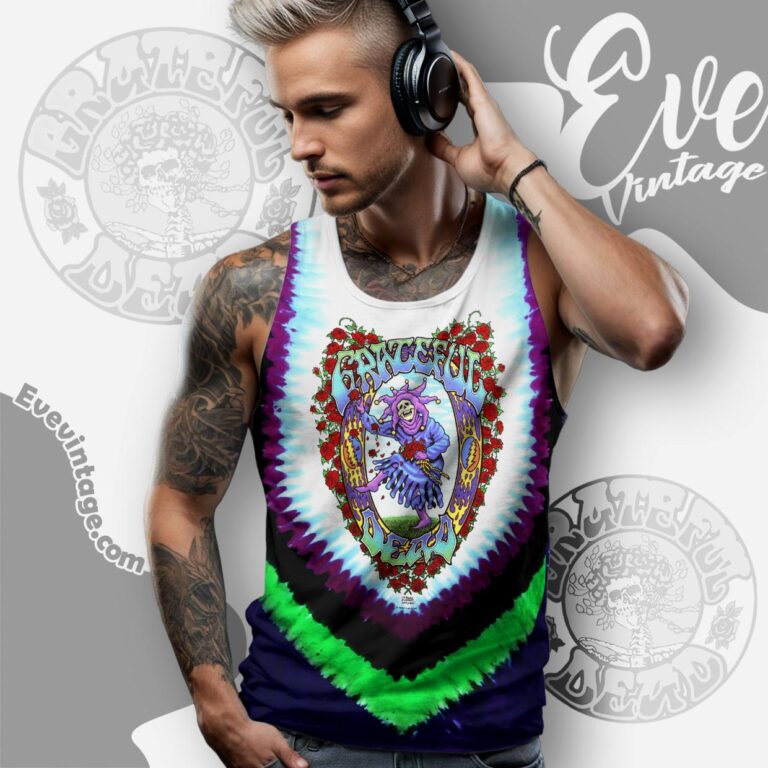 Grateful Dead 1993 Seasons Of Dead The Endless Tour Tie dye Tank top Grateful Dead 1993 Seasons Of Dead The Endless Tour Tie dye Tank top