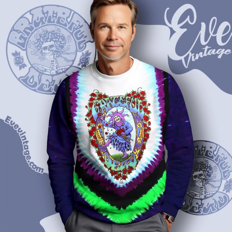Grateful Dead 1993 Seasons Of Dead The Endless Tour Tie dye sweatshirt Grateful Dead 1993 Seasons Of Dead The Endless Tour Tie dye sweatshirt