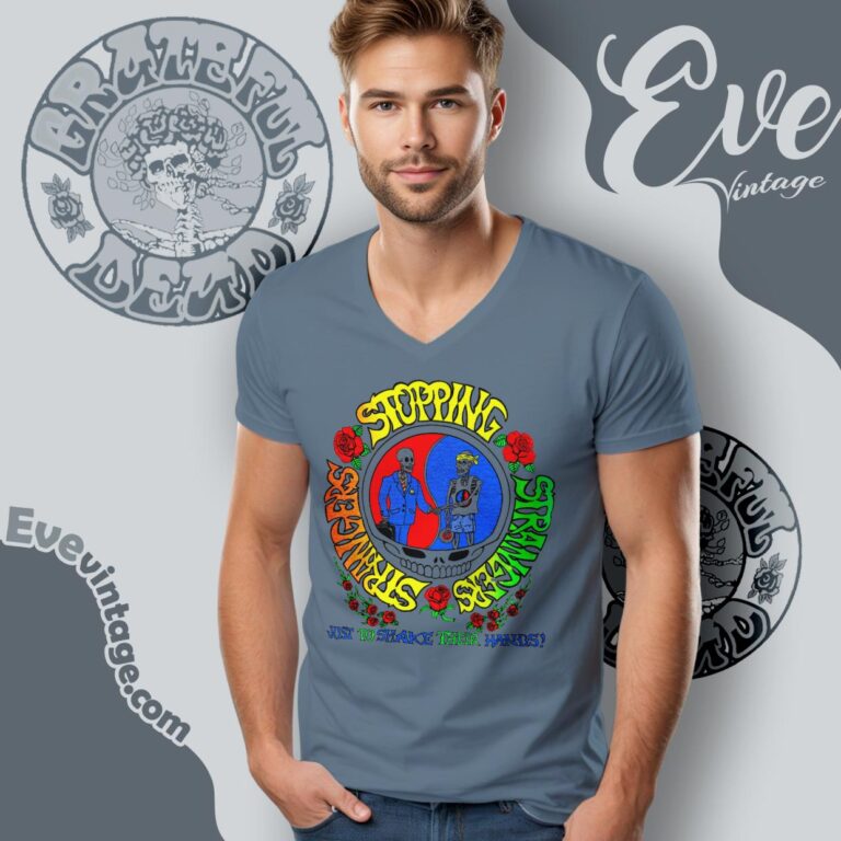 Grateful Dead 1993 Summer Tour Shirt V Neck TShirt Grateful Dead 1993 Summer Tour Shirt V Neck TShirt