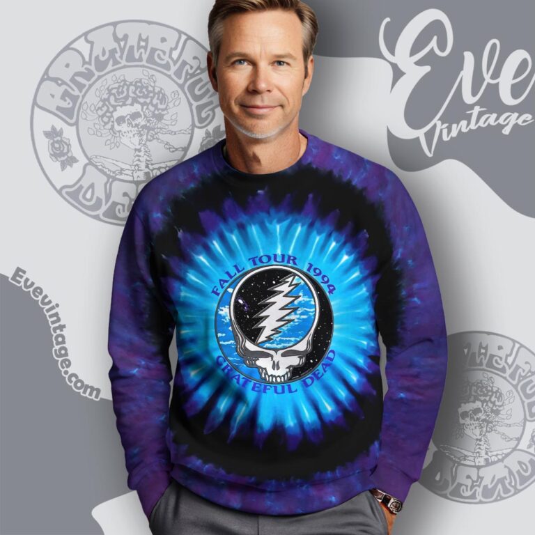 Grateful Dead 1994 Fall Tour Tie dye Sweatshirt Grateful Dead 1994 Fall Tour Tie dye Sweatshirt