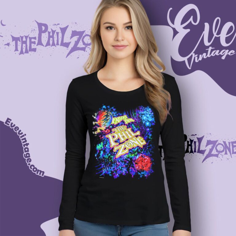 Grateful Dead 1997 Fallout From The Phil Zone Shirt Long Sleeve Tee Grateful Dead 1997 Fallout From The Phil Zone Shirt Long Sleeve Tee