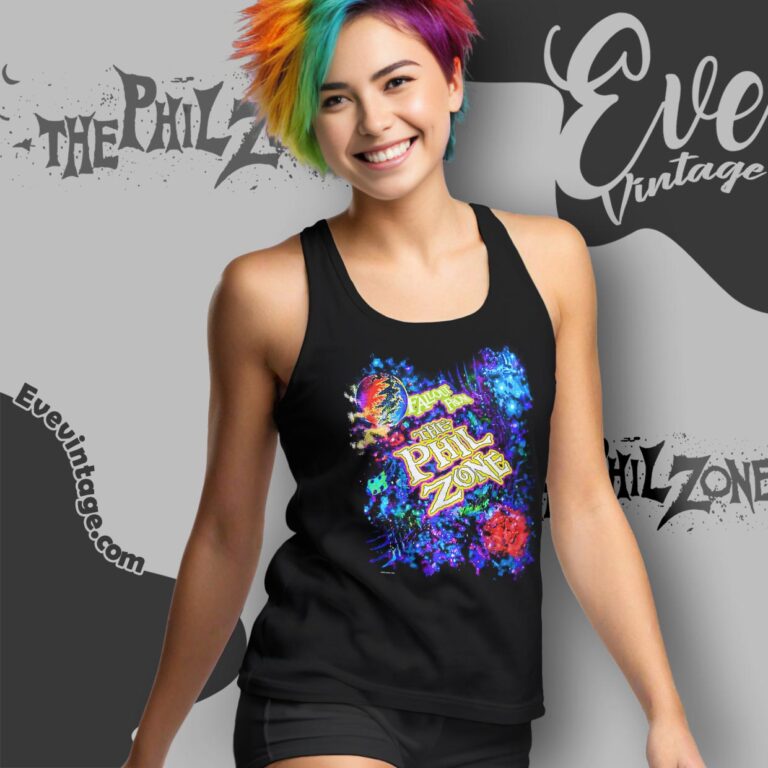 Grateful Dead 1997 Fallout From The Phil Zone Shirt Tank Top Racerback Grateful Dead 1997 Fallout From The Phil Zone Shirt Tank Top Racerback