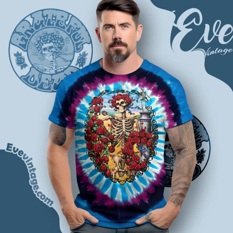 Grateful Dead 30 Years Anniversary Tie dye Shirt T Shirt Grateful Dead 30 Years Anniversary Tie dye Shirt T Shirt