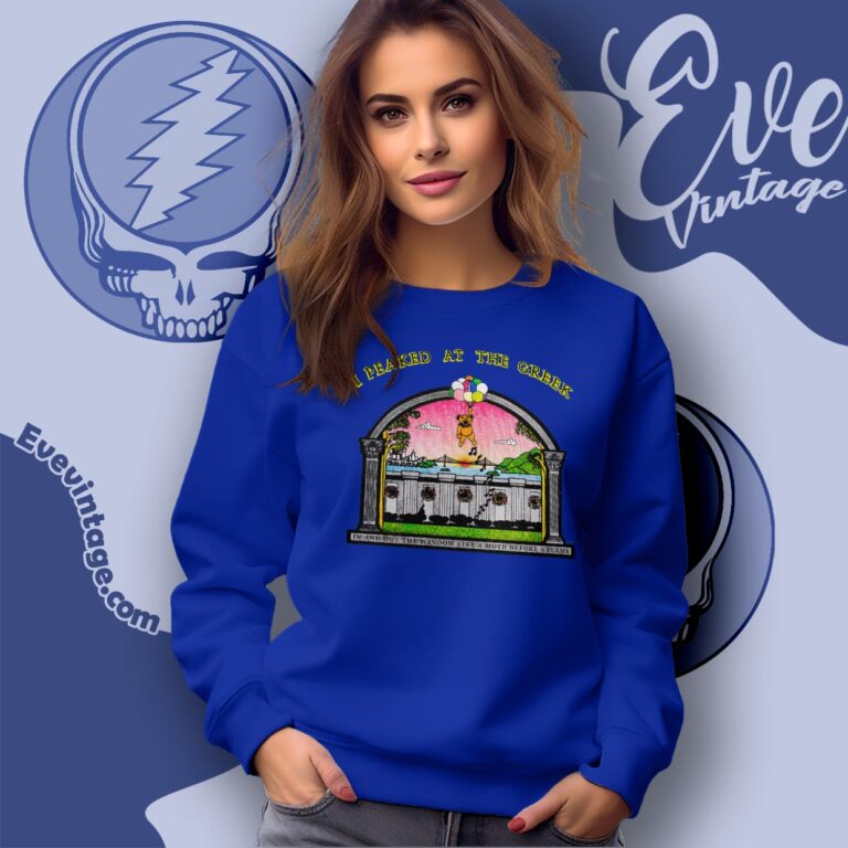 Grateful Dead 80s Greek Theater Shirt I Peaked At The Greek Sweatshirt Grateful Dead 80s Greek Theater Shirt I Peaked At The Greek Sweatshirt