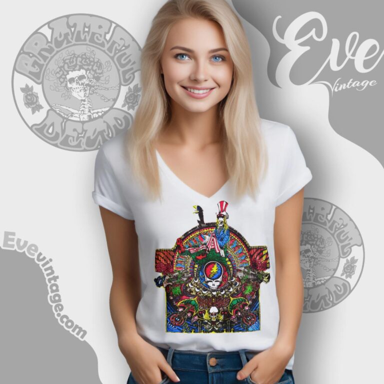 Grateful Dead Aoxomoxoa 1969 Shirt V Neck TShirt Grateful Dead Aoxomoxoa 1969 Shirt V Neck TShirt