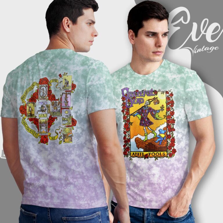 Grateful Dead April Fools 1993 Nassau Coliseum Tie dye T shirt Grateful Dead April Fools 1993 Nassau Coliseum Tie dye T shirt