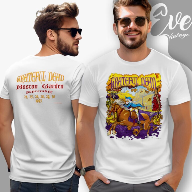 Grateful Dead Boston Garden 1993 Shirt Skeleton Paul Revere T shirt Grateful Dead Boston Garden 1993 Shirt Skeleton Paul Revere T shirt