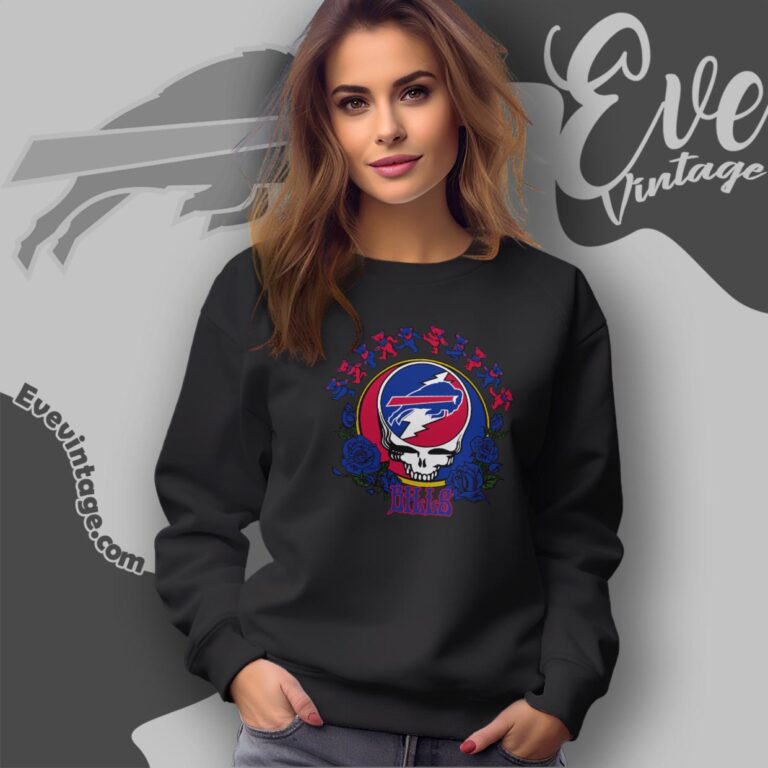 Grateful Dead Buffalo Bills Roses Dancing Bears Shirt Sweatshirt Grateful Dead Buffalo Bills Roses Dancing Bears Shirt Sweatshirt