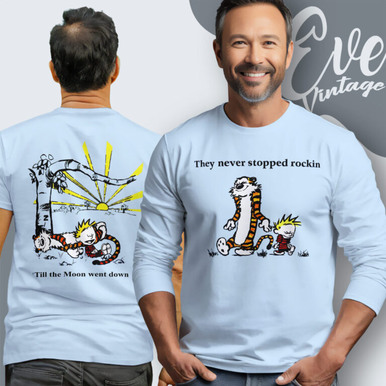 Grateful Dead Calvin And Hobbes Shirt They Never Stopped Rockin Long Sleeve T shirt Grateful Dead Calvin And Hobbes Shirt They Never Stopped Rockin Long Sleeve T shirt