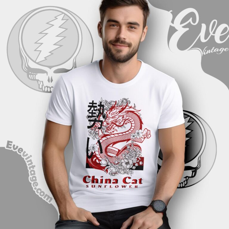 Grateful Dead China Cat Sunflower Shirt T Shirt Grateful Dead China Cat Sunflower Shirt T Shirt