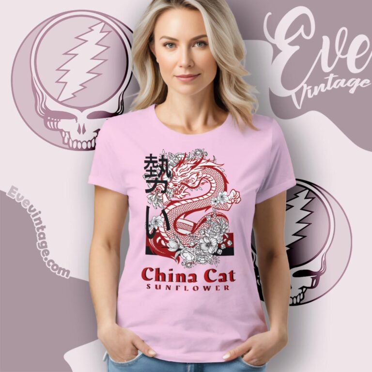 Grateful Dead China Cat Sunflower Shirt Women T Shirt Grateful Dead China Cat Sunflower Shirt Women T Shirt