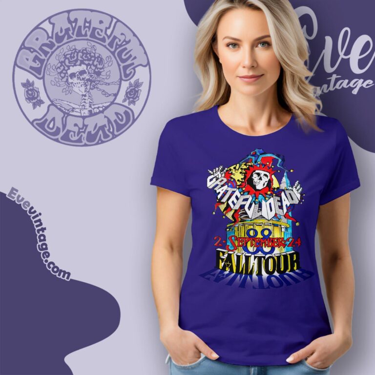 Grateful Dead Fall Tour 1988 Shirt Women T shirt Grateful Dead Fall Tour 1988 Shirt Women T shirt