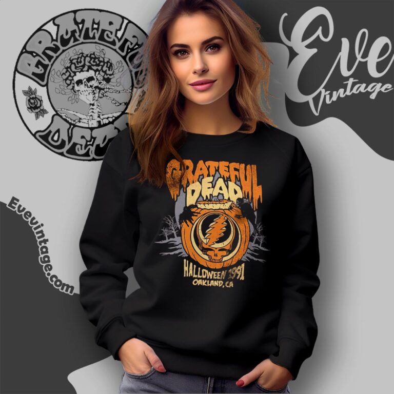 Grateful Dead Halloween 1991 Oakland Coliseum Arena Sweatshirt Grateful Dead Halloween 1991 Oakland Coliseum Arena Sweatshirt