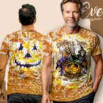 Grateful Dead Halloween Tie dye One More Halloween Night T shirt