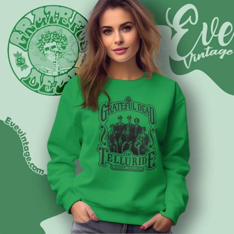 Grateful Dead In Telluride Summer 1987 Shirt Sweatshirt Grateful Dead In Telluride Summer 1987 Shirt Sweatshirt