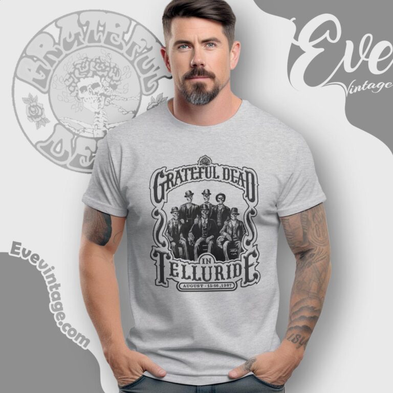 Grateful Dead In Telluride Summer 1987 Shirt T shirt Grateful Dead In Telluride Summer 1987 Shirt T shirt