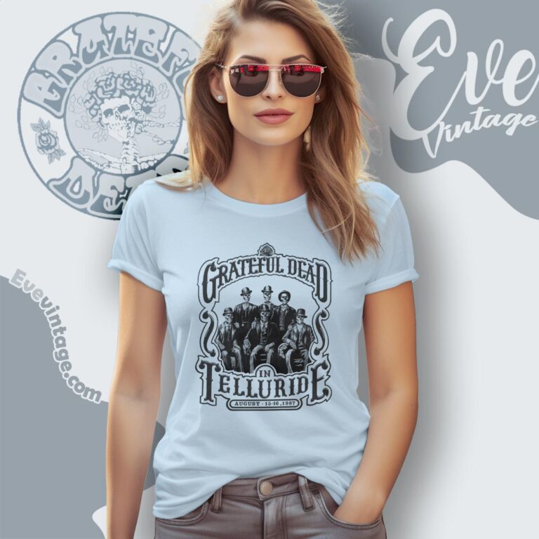 Grateful Dead In Telluride Summer 1987 Shirt Women T shirt Grateful Dead In Telluride Summer 1987 Shirt Women T shirt