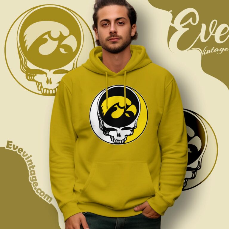 Grateful Dead Iowa Hawkeyes Steal Your Face Stealie Shirt Hoodie Grateful Dead Iowa Hawkeyes Steal Your Face Stealie Shirt Hoodie