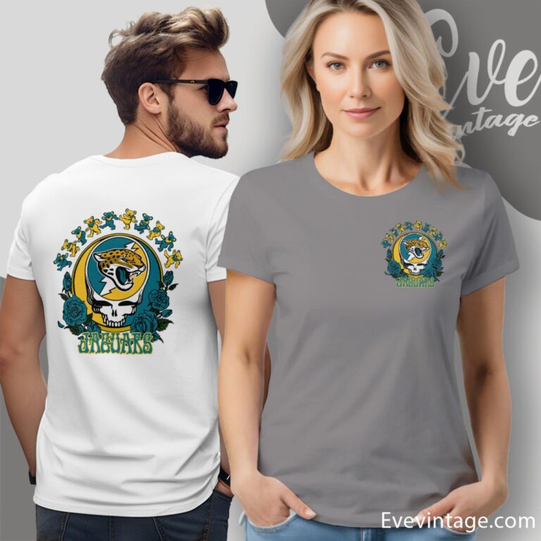 Grateful Dead Jacksonville Jaguars Roses Dancing Bears Shirt Women T Shirt Grateful Dead Jacksonville Jaguars Roses Dancing Bears Shirt Women T Shirt