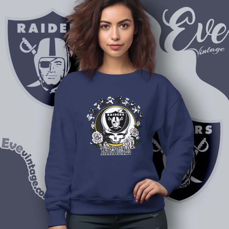 Grateful Dead Las Vegas Raiders Roses Dancing Bears Shirt Sweatshirt Grateful Dead Las Vegas Raiders Roses Dancing Bears Shirt Sweatshirt