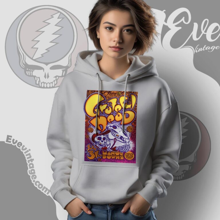 Grateful Dead Manor Downs 1982 Hoodie Grateful Dead Manor Downs 1982 Hoodie