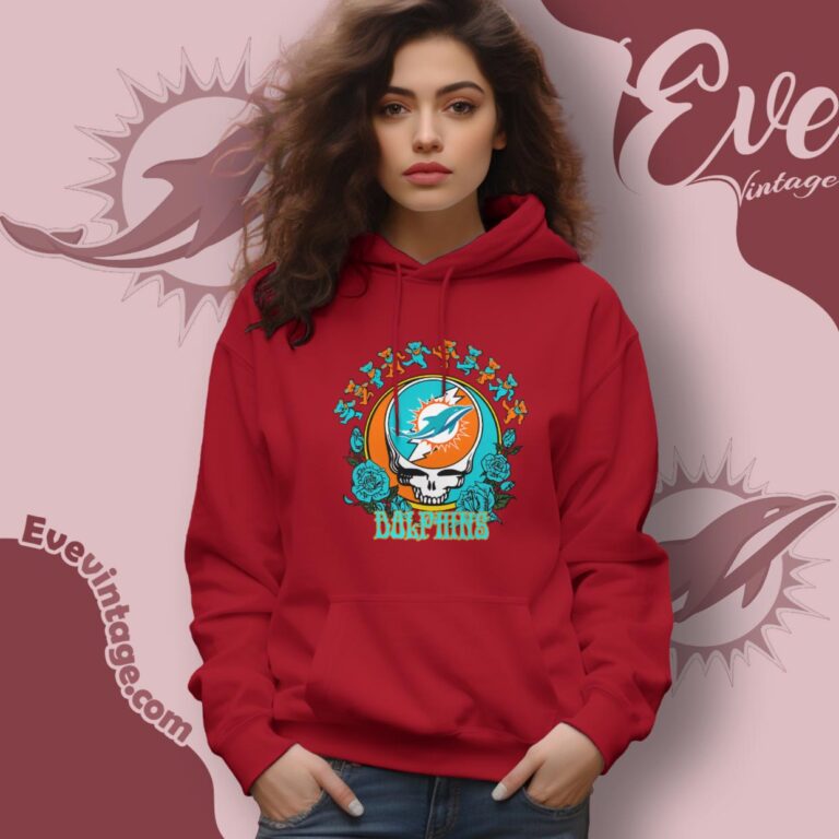 Grateful Dead Miami Dolphins Roses Dancing Bears Shirt Hoodie Grateful Dead Miami Dolphins Roses Dancing Bears Shirt Hoodie