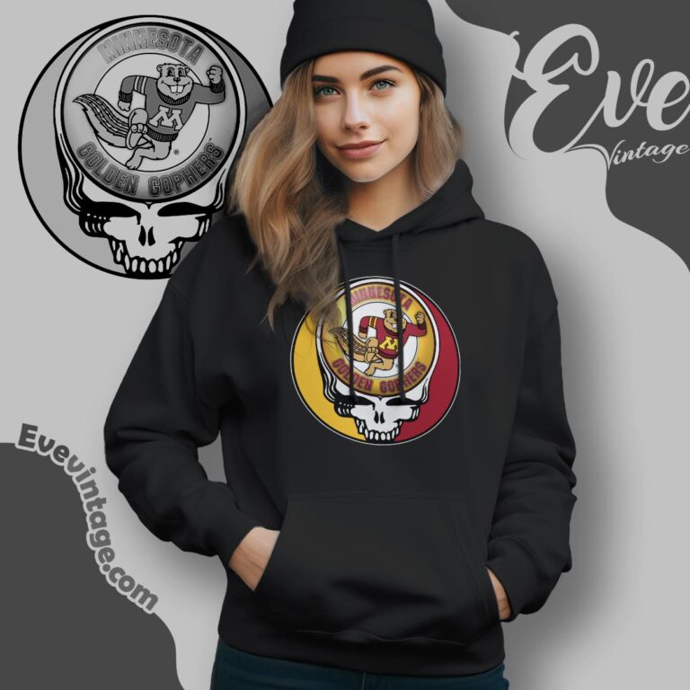 Grateful Dead Minnesota Golden Gophers Steal Your Face Stealie Shirt Hoodie Grateful Dead Minnesota Golden Gophers Steal Your Face Stealie Shirt Hoodie