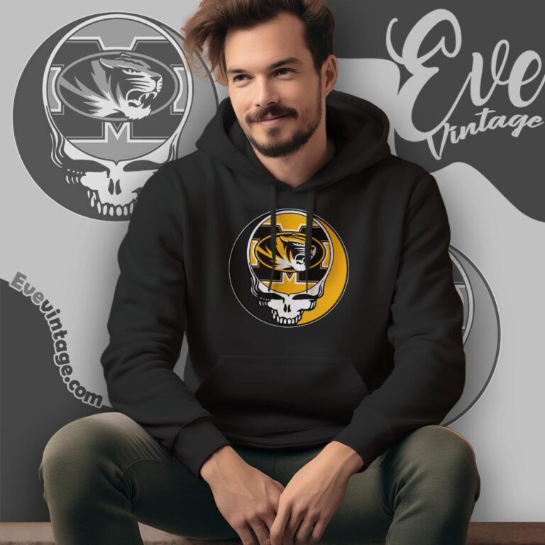 Grateful Dead Missouri Tigers Steal Your Face Stealie Shirt Hoodie Grateful Dead Missouri Tigers Steal Your Face Stealie Shirt Hoodie
