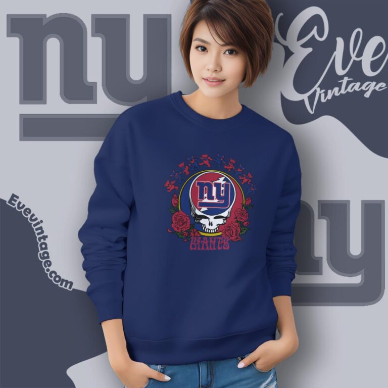 Grateful Dead New York Giants Roses Dancing Bears Shirt Sweatshirt Grateful Dead New York Giants Roses Dancing Bears Shirt Sweatshirt