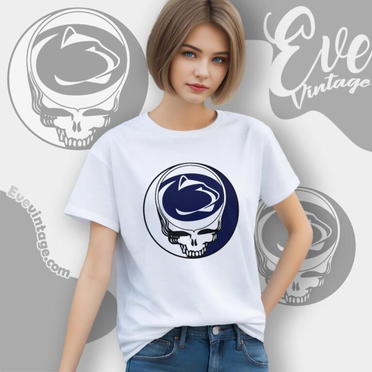 Grateful Dead Nittany Lions Steal Your Face Stealie Shirt Women T shirt Grateful Dead Nittany Lions Steal Your Face Stealie Shirt Women T shirt