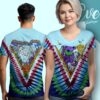 Grateful Dead NY City 1993 Shirt Dancing In The Streets Tie-dye Shirt