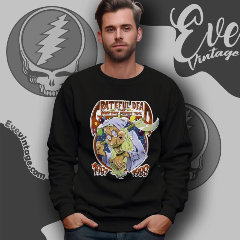 Grateful Dead Oakland Coliseum 1987 Shirt The Band That Forgot Time Sweatshirt Grateful Dead Oakland Coliseum 1987 Shirt The Band That Forgot Time Sweatshirt