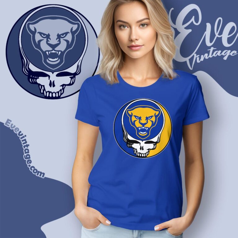 Grateful Dead Pittsburgh Panthers Steal Your Face Stealie Shirt Women T shirt Grateful Dead Pittsburgh Panthers Steal Your Face Stealie Shirt Women T shirt