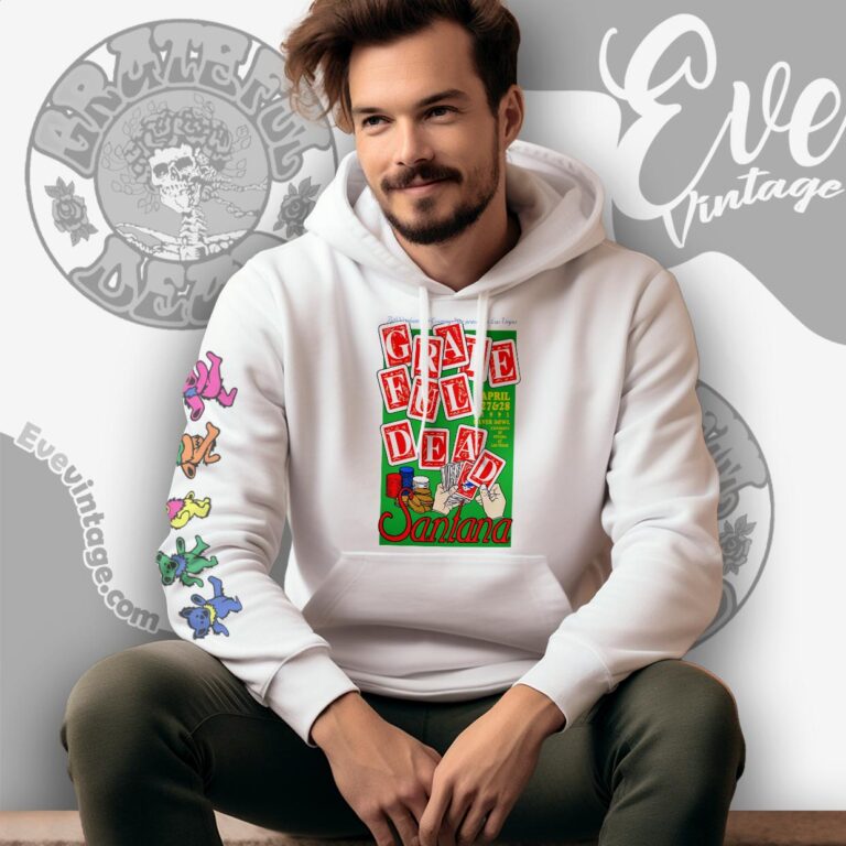Grateful Dead Santana Las Vegas 1991 Shirt Hoodie Grateful Dead Santana Las Vegas 1991 Shirt Hoodie