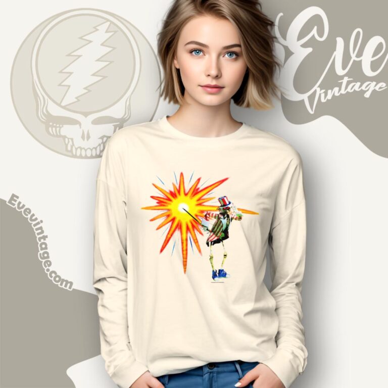 Grateful Dead Shirt Fall Tour 1987 Long Sleeve Tee Grateful Dead Shirt Fall Tour 1987 Long Sleeve Tee