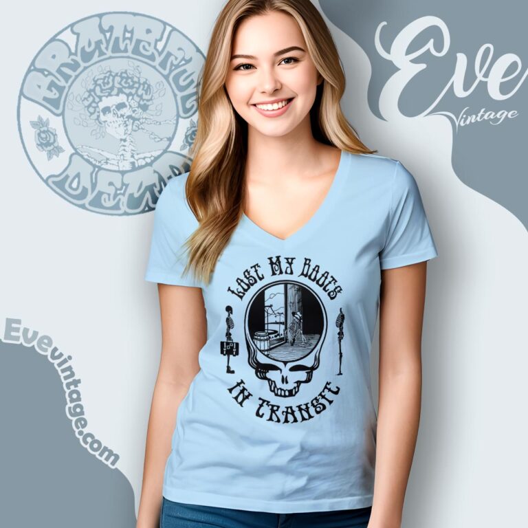 Grateful Dead Shirt Mississippi Half step Song V Neck TShirt Grateful Dead Shirt Mississippi Half step Song V Neck TShirt