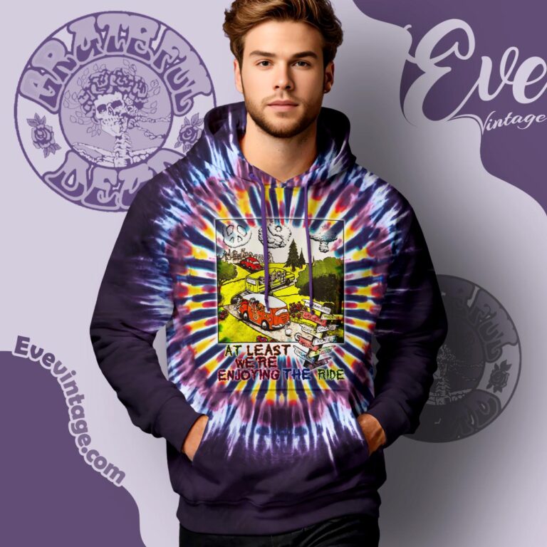 Grateful Dead Spring Tour 1995 Tie dye Hoodie Grateful Dead Spring Tour 1995 Tie dye Hoodie