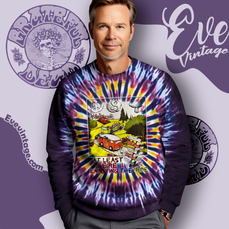 Grateful Dead Spring Tour 1995 Tie dye Sweatshirt Grateful Dead Spring Tour 1995 Tie dye Sweatshirt