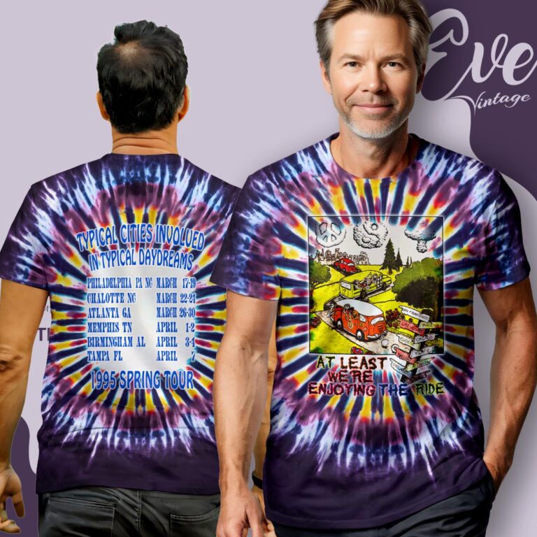 Grateful Dead Spring Tour 1995 Tie dye T shirt Grateful Dead Spring Tour 1995 Tie dye T shirt